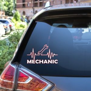 Mechanic Vinyl decal